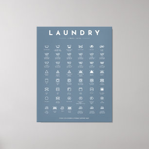 Wäscheservice-Zimmerdeko Leinwanddruck