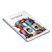 Wäscheständer an der Waschmaschine Notizblock (Rechte Seite)