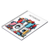 Wäscheständer an der Waschmaschine Notizblock (Linke Seite)