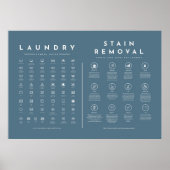 Wäscheständer-Dekorzeichen Zeichen Poster (Vorne)