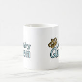 Wäscheständer Königin mit Krone Kaffeetasse (Mittel)