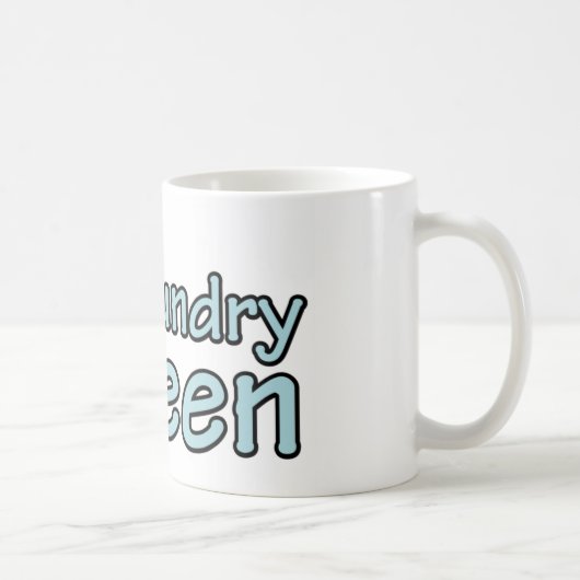 Wäscheständer Königin mit Krone Kaffeetasse (Rechts)