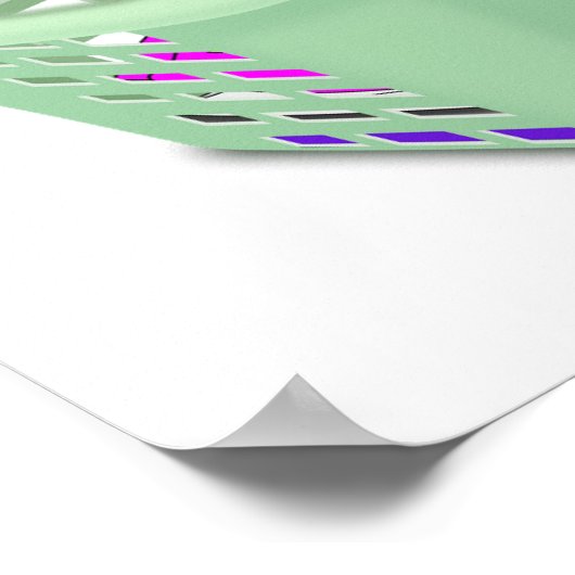 Wäscheständer-Poster Poster (Ecke)