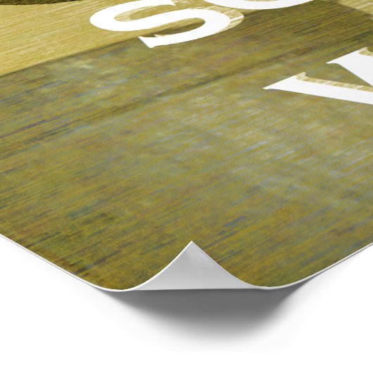 Wäscheständer Spaß Poster (Ecke)