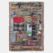 Wäscheständer, Venedig, Italien Decke (Vorderseite Vertikal)