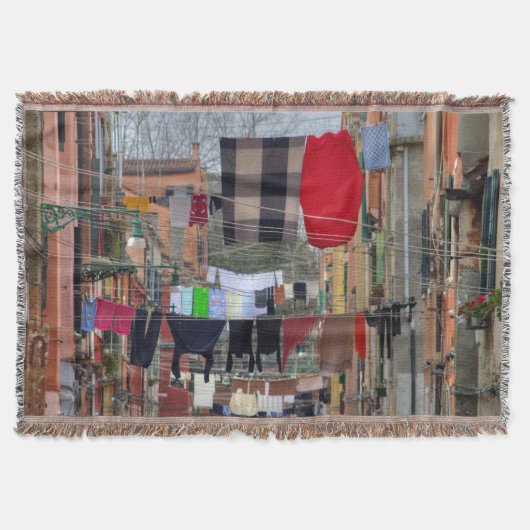 Wäscheständer, Venedig, Italien Decke (Vorderseite)