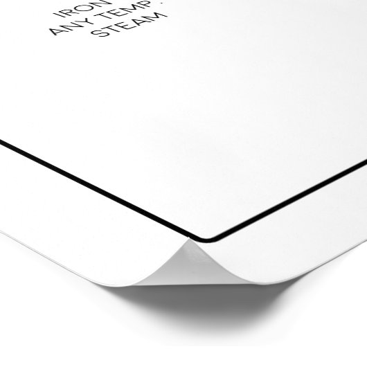 Wäschestandposter Poster (Ecke)