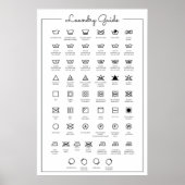 Wäschestandposter Poster (Vorne)