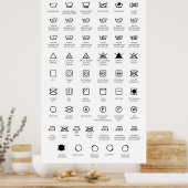 Wäschestandposter Poster (Küche)