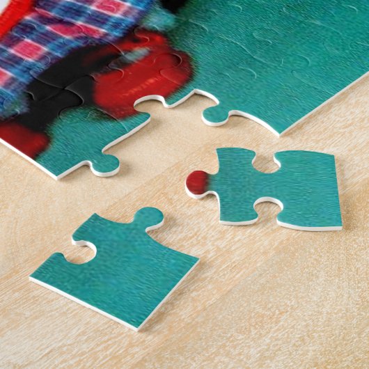 Wäschetag für Tabby Kätzchen Puzzle (Seite)