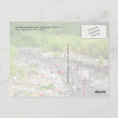 Wäschetag in Sao Tome und Principe, Afrika Postkarte (Rückseite)