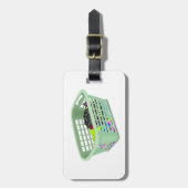 Wäschetrockner Gepäckanhänger (Vorderseite vertikal)