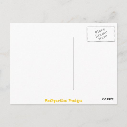 Wäschetrockner-Kätzchen Postkarte (Rückseite)