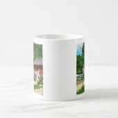 Wäschewechsel auf Linie Kaffeetasse (Mittel)