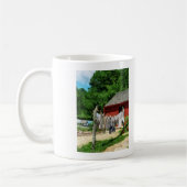 Wäschewechsel auf Linie Kaffeetasse (Links)