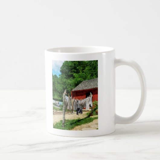 Wäschewechsel auf Linie Kaffeetasse (Rechts)