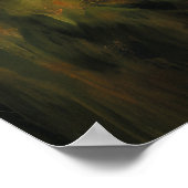 Wäschewechsel durch die Hütte Poster (Ecke)