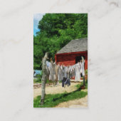 Wäschewechsel online - Platin Visitenkarte (Rückseite)