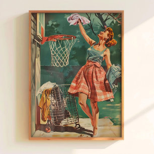 Wäschezimmer-Druck für Utility Room Druckbar Lusti Poster