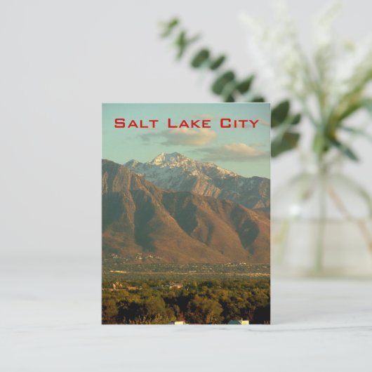 Waschfront Postkarte (Stehend Vorderseite)