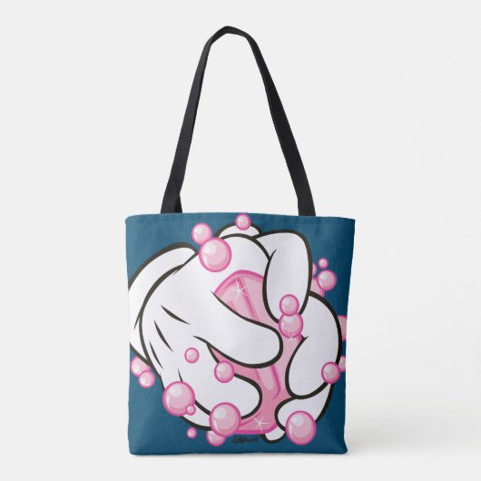 Waschhandschuhe Tasche (Rückseite)