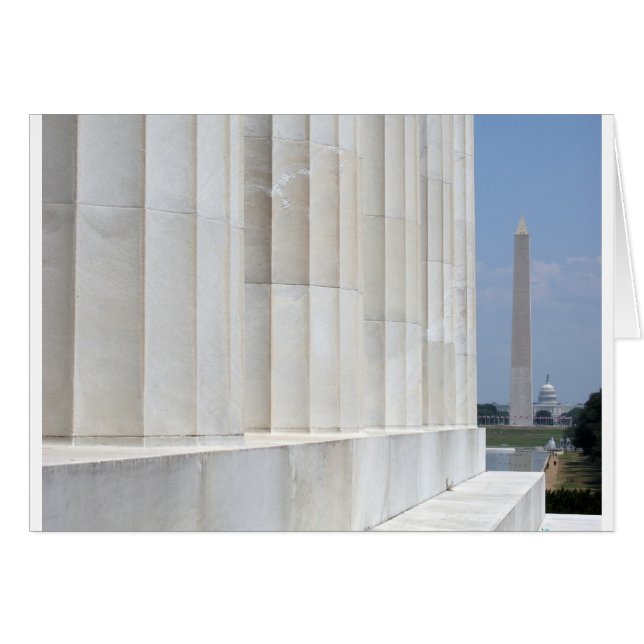 Waschington-Denkmal in Lincoln (Vorderseite (Horizontal))