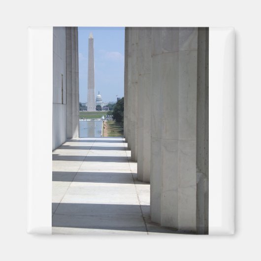 Waschington-Denkmal in Lincoln Magnet (Vorne)