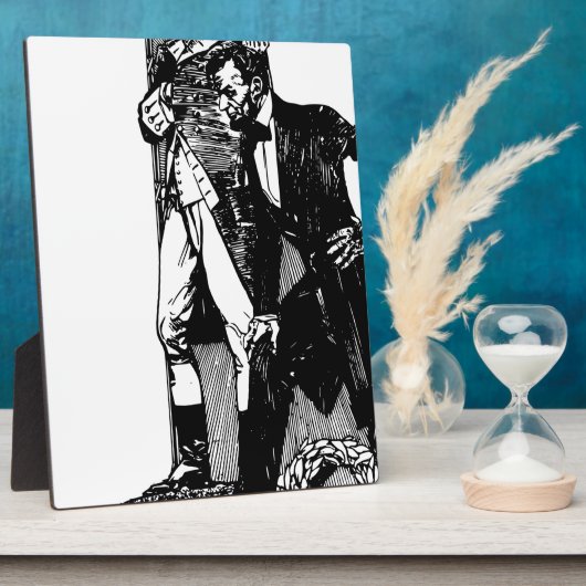 Waschington Lincoln Fotoplatte (Seite)