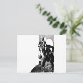 Waschington Lincoln Postkarte (Stehend Vorderseite)