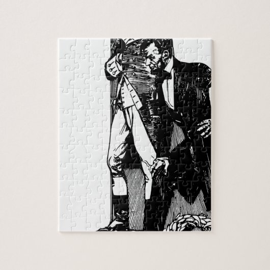 Waschington Lincoln Puzzle (Vertikal)