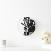Waschington Lincoln Runde Wanduhr (Zuhause)