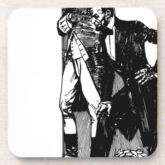 Waschington Lincoln Untersetzer (Vorderseite)