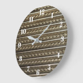 Waschküche Große Wanduhr (Winkel)