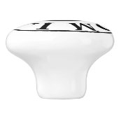 Waschküche Keramikknauf (Seitenansicht)