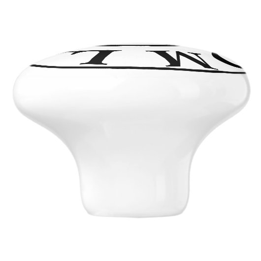 Waschküche Keramikknauf (Seitenansicht)