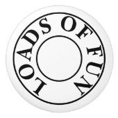 Waschküche Keramikknauf (Vorderseite)