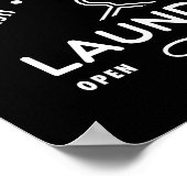 Waschküche Kunst Poster Landschaft (Ecke)