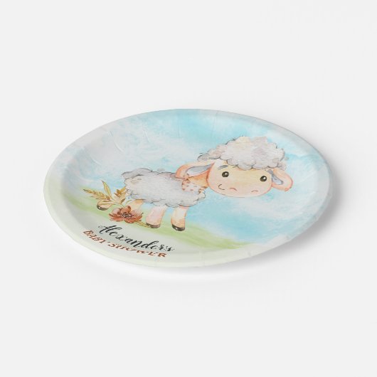 Waschküche Pappteller (Schrägansicht)