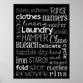 Waschküche Poster (Vorne)