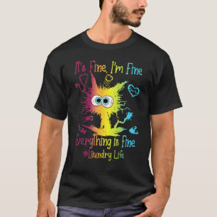 Waschleben Alles ist in Ordnung Bunt T-Shirt