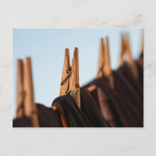 Waschlinie Postkarte