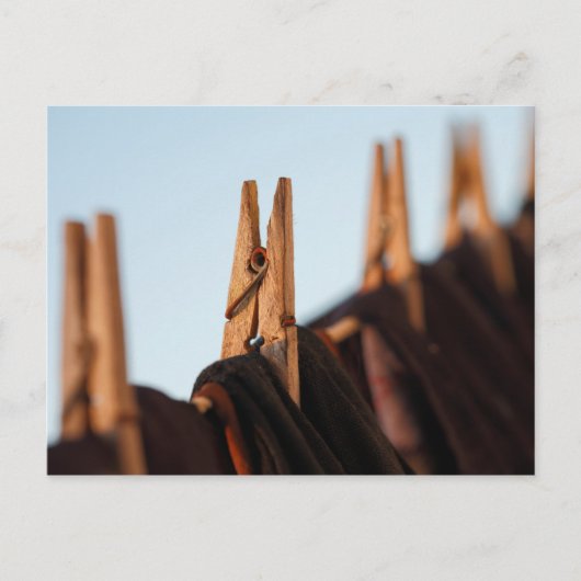 Waschlinie Postkarte (Vorderseite)