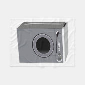 Waschmaschine Fleecedecke (Vorderseite (Horizontal))