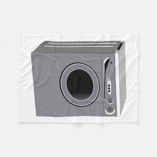 Waschmaschine Fleecedecke (Vorderseite (Horizontal))