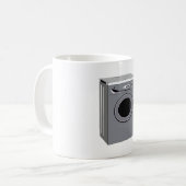 Waschmaschine Kaffeetasse (Vorderseite Links)