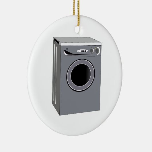 Waschmaschine Keramikornament (Rechts)