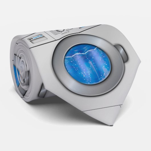 Waschmaschine Krawatte (Gerollt)