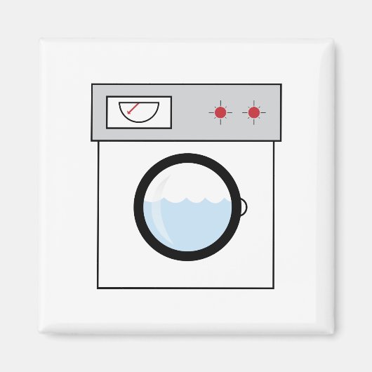 Waschmaschine Magnet (Vorne)