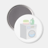 Waschmaschine Magnet (Vorderseite/Rückseite)