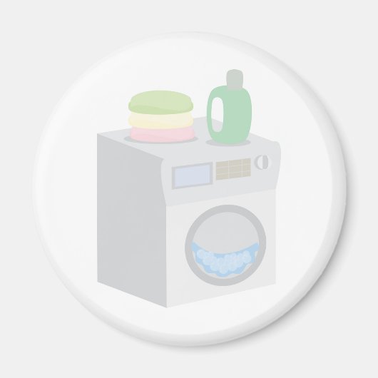 Waschmaschine Magnet (Vorne)